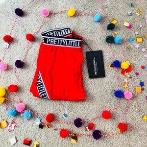 SOLD!! Pretty little thing leggings new with tag